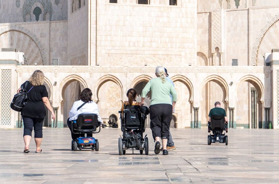 Wheelchair-travelers with Wheel the World, the expert disabled travel agency