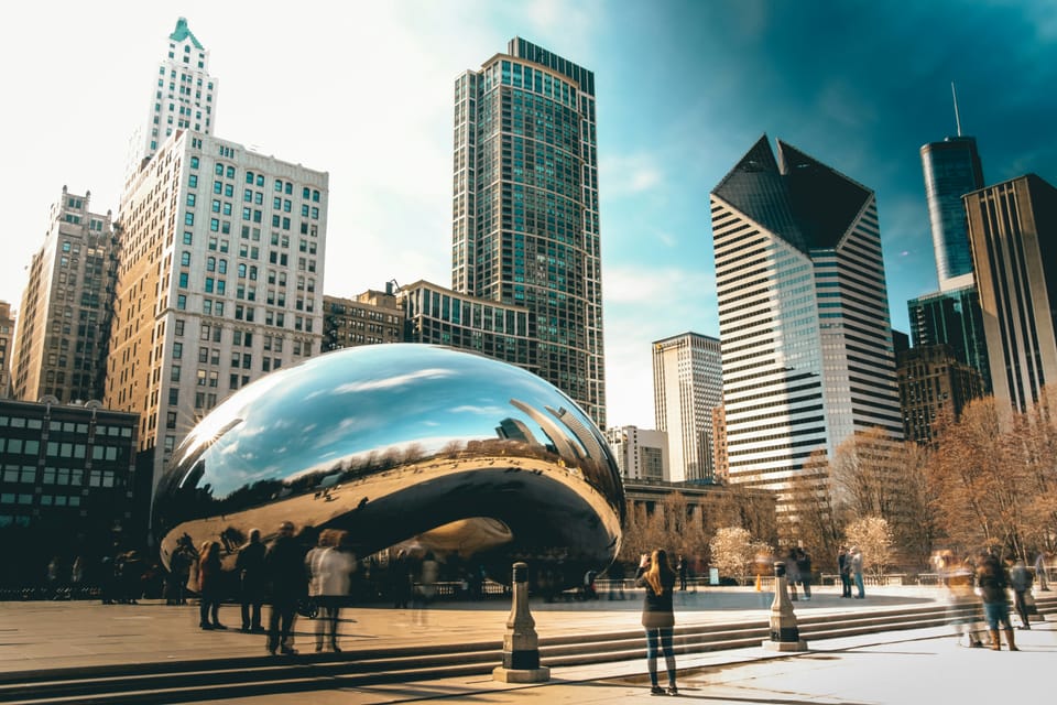 Cloud gate in Chicago illinois